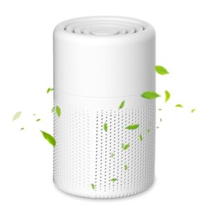 Refurbished Air Purifier for Home – 3-Stage Filtration | Anti-Allergy & Odor Removal | Aromatherapy Function | Efficient Room Air Cleaner