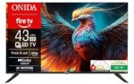 Refurbished Onida 43 Inch QLED 4K Smart Fire TV (Q43UFD) – Ultra HD