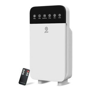 Refurbished pTron EaseMate H1 Air Purifier – 4-Stage Filtration | H13 HEPA & Activated Carbon | Removes 99.97% Pollutants | Home & Office | White