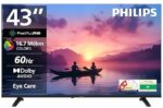 Refurbished Philips 43 Inch Full HD Smart LED Google TV (43PFT6130/94) – 6100 Series Frameless | Android TV | WiFi | HDMI USB